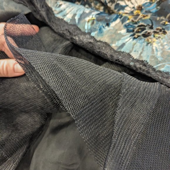 Betsey Johnson floral cocktail/grad dress size 2 - Picture 10 of 10